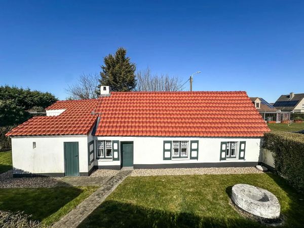 Authentique maison de pêcheur entre mer et polders, pleine de charme