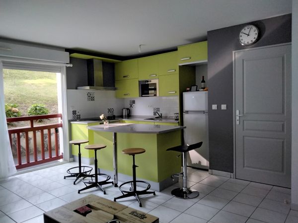 Beau T2 à Ciboure au Pays Basque avec parking privé