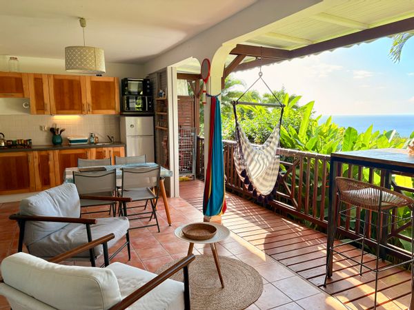 Appartement face à la mer des Caraïbes