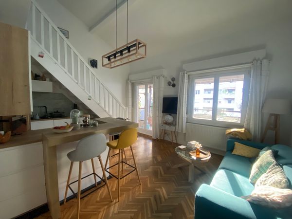 Appartement cosy en duplex en bord de Saône