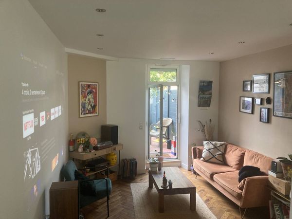Charmant appartement avec 2 chambres et un jardin privatif à deux pas du centre ville de Rennes.