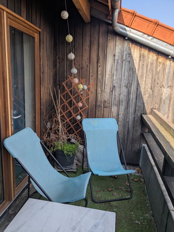 Appartement Duplex avec terrasse à la porte de Paris