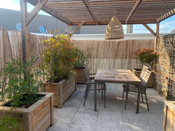 Ilot ensoleillé avec terrasse au centre de Mulhouse