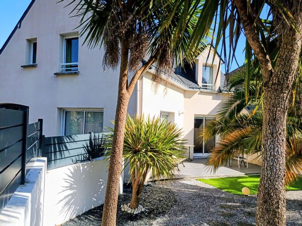 Golfe du Morbihan maison familiale  3 chambres jardin et terrasses