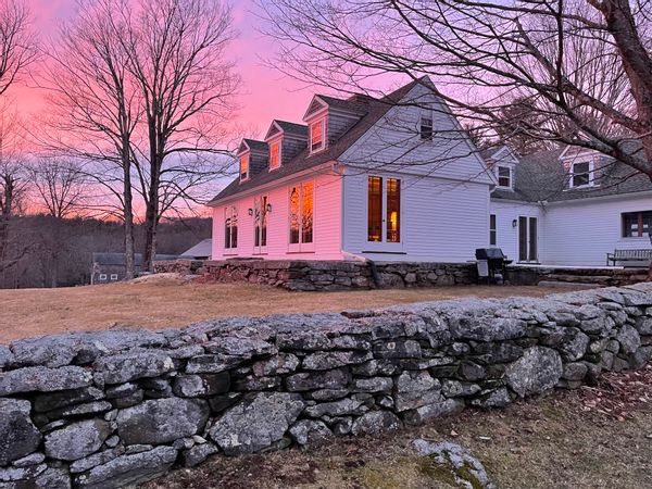Tranquil property near Boston. Private pond, fishing river; pastures, forests, trails, and wildlife.