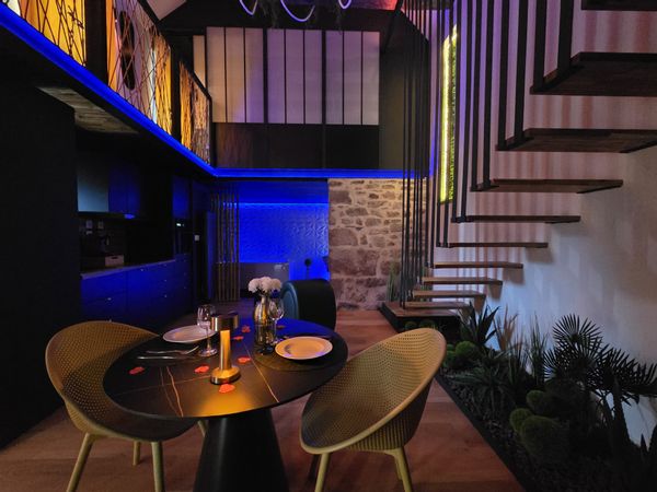 O Sonho : Suite Romantique Balnéo & Sauna privatif