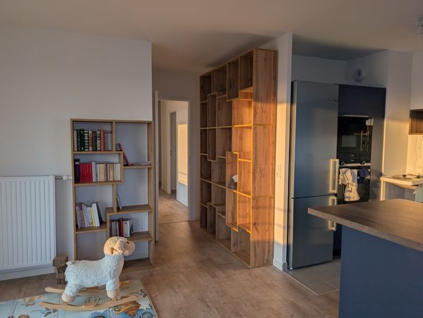 Appartement 4 pers. à 25 min en métro du centre de Paris (Châtelet)