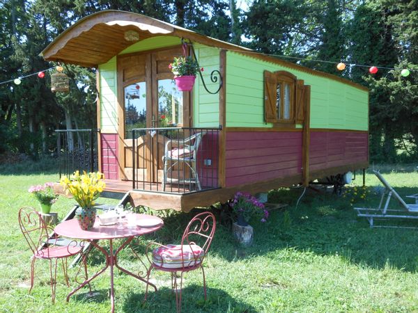 Roulotte en Provence