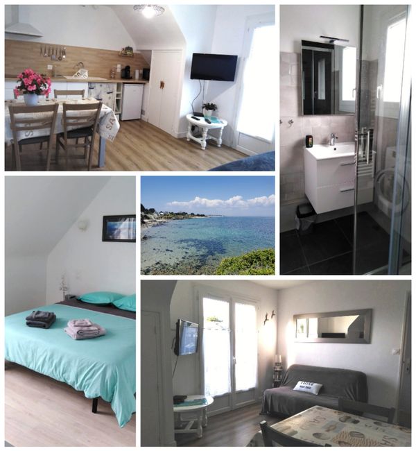 La maison de Corinne, Joli T2 à 200 m de la plage