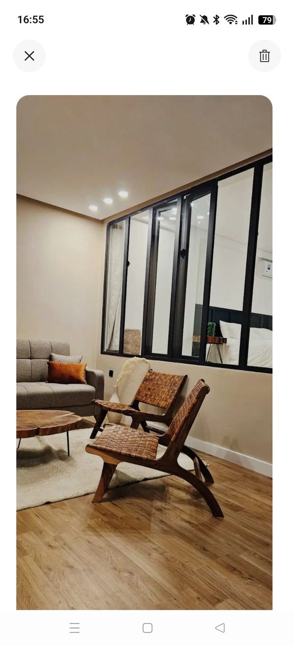 Appart 2 chambres refait à neuf en plein centre de Rabat - Agdal