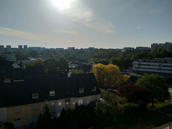 Appartement rennais avec vue sur les prairies Saint Martin