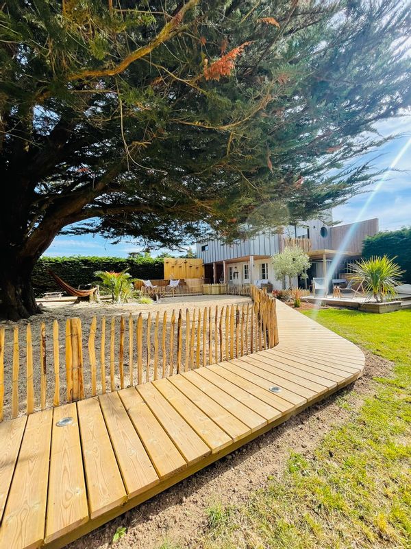 Les planches maison de vacances