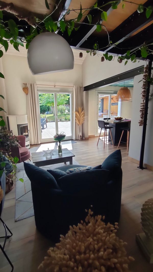 La chambre privée de Anne avec jardin
