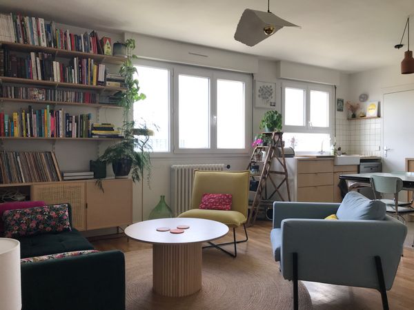 Appartement au bord du fleuve avec vue panoramique sur Rennes