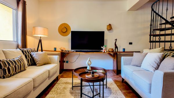 Maison de ville paisible de deux chambres à Cabarete
