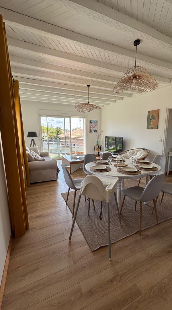 Appartement 6 pers . Situe sur le bassin d Arcachon