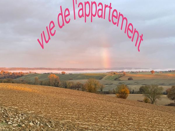appartement indépendant avec 1 chambre