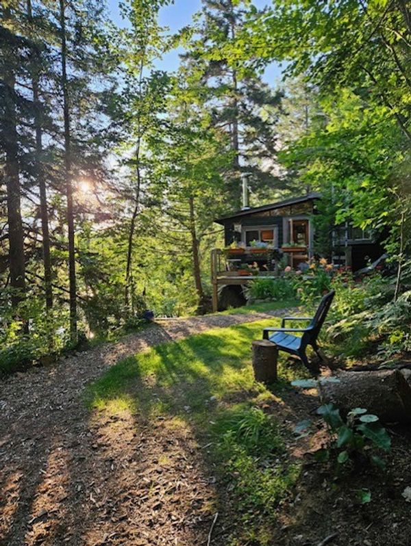 Chalet de Diane et Éric, un vrai hâvre de paix!