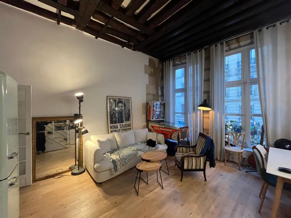 Plein coeur historique de Paris. Appt de charme, 2 chambres, Louvre, Pont neuf, les halles.