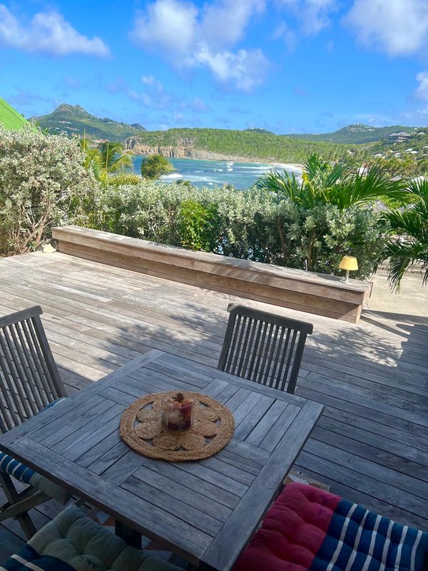 Petit coin de paradis à Saint-Barth – vue mer