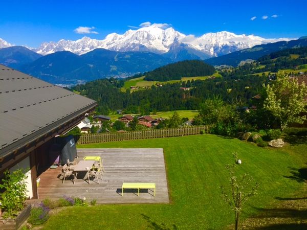 Chalet tout confort sur le balcon du Mont Blanc