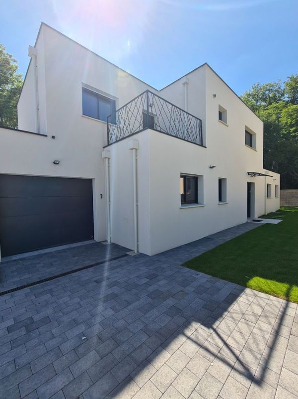 maison contemporaine cadre calme