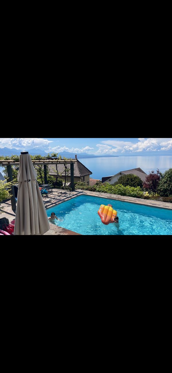 Maison avec vue imprenable sur le lac Leman