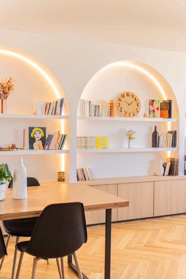 Appartement familial parisien de Yann et Sandrine