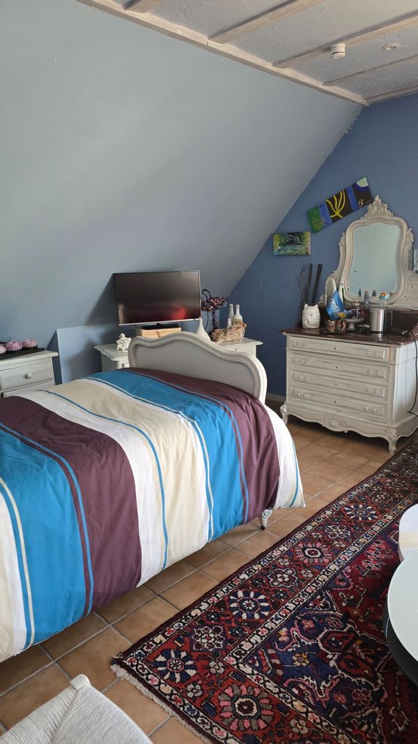 La chambre bleue de Catherine et Gervais