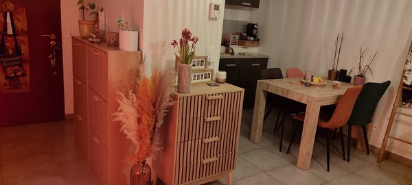Petit appartement avec grand espace extérieur