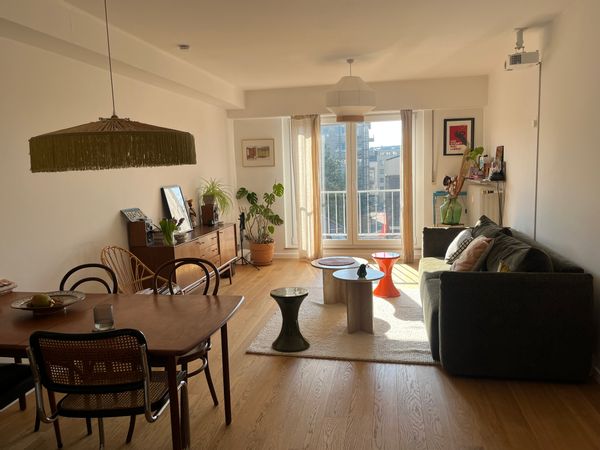 Central & cozy one-bedroom with balcony (5 min to tram) - family friendly