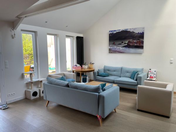 Maison avec jardin en bord de mer : Bienvenue chez nous !