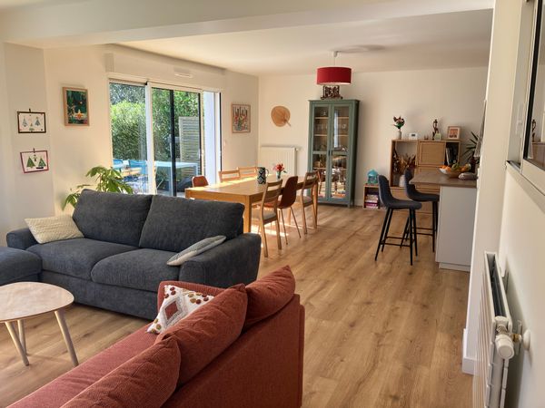 Maison entre ville (Nantes), campagne et littoral Atlantique
