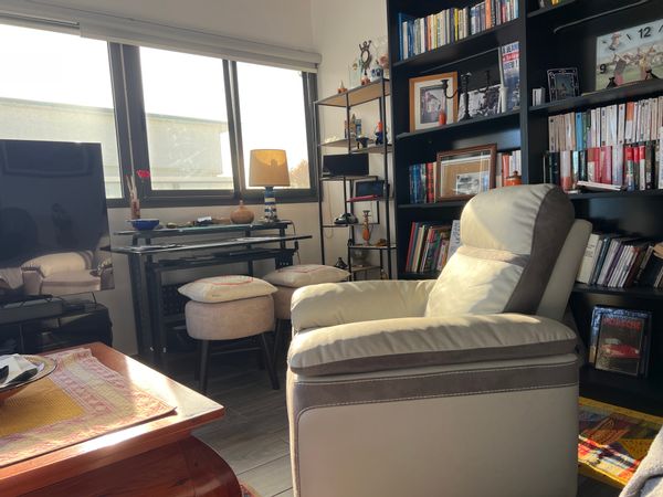 Mobil home de charme en bord de mer , 14 km au nord d’Agadir sur la plage d’Imourane  4  personnes