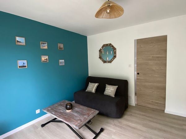Studio cosy à 300 m de la plage, découvrez la côte de Jade !