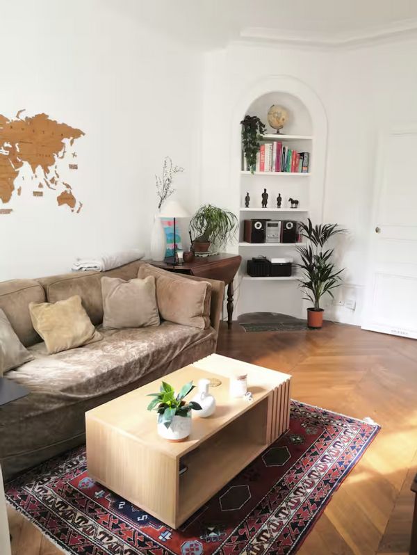 L'appartement de Maxime est très calme et cosy
