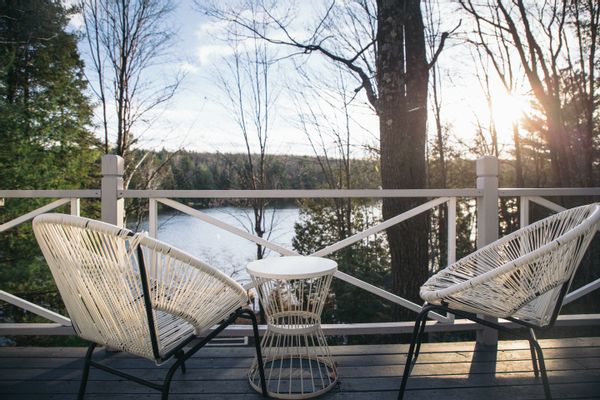 Chalet privé (maison de campagne) en bordure de lac, havre de paix dans Lanaudière, 1h de Montréal