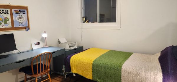 Chambre lit simple chez Véro☀️