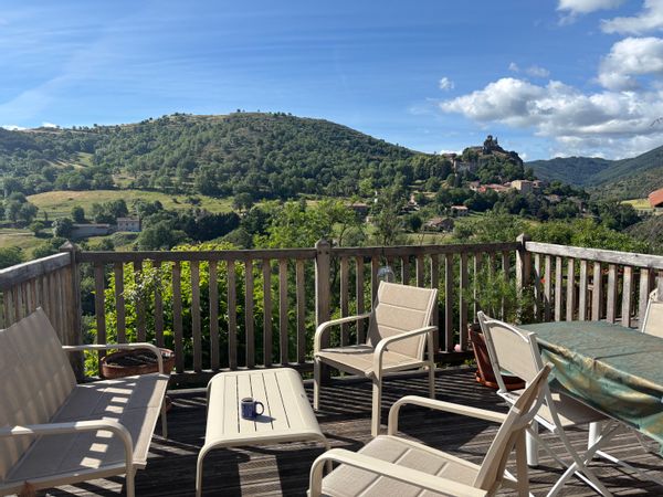 Maison à la vue exceptionnelle dans les gorges du Haut-Allier