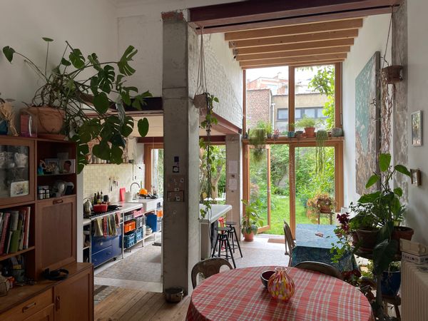 maison Bruxelloise avec jardin