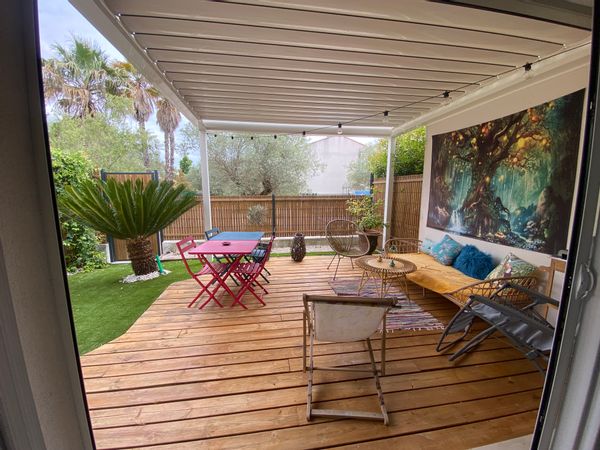 Maison de 112 m2 avec 3 chambres à 10 minutes de Montpellier et 20 minutes des plages.