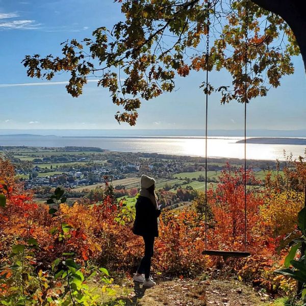 Chalet en bois au Québec