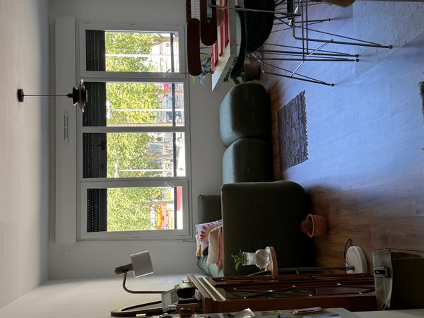 Mon petit nid pour 3 per Appart avec une chambre & une cuisine et séjours ouverts et un petit balcon