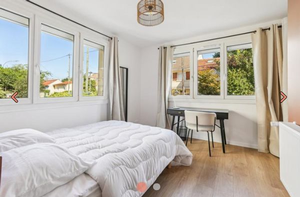 Maison partagée à Villejuif (M7 - 20min de chatelet) – chambre & SDB privée + jardin