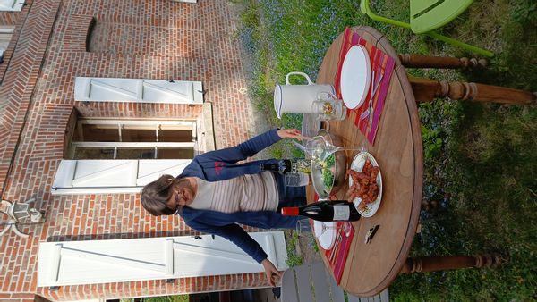 A traditional French "Master's house" dating from 1840 set on an acre of garden and orchard.