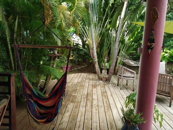 Paisible maison, avec jardin, proche de la plage de Bois Jolan