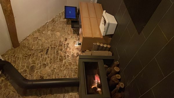 Cosy appartement dans la ville avec un air de chalet de montagne