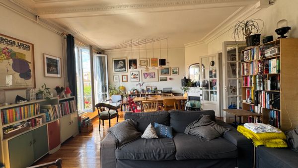 Grand duplex lumineux et familial à 10mn de Paris à pied