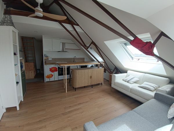 Studio neuf 25m2 mezzanine 10m2 en plus