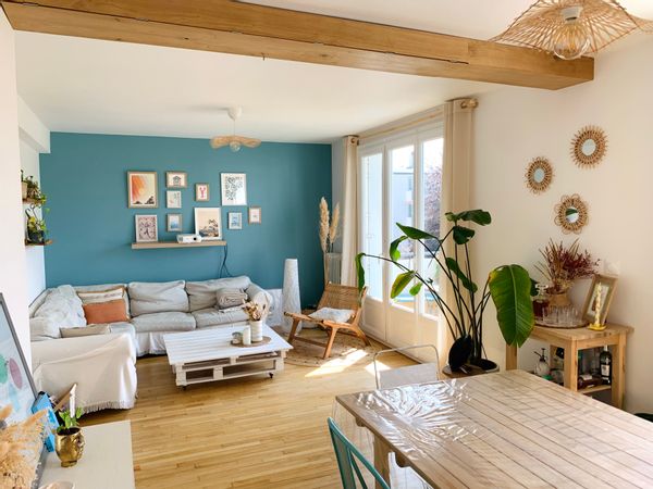 L'appartement chaleureux d'Océane et Hervé